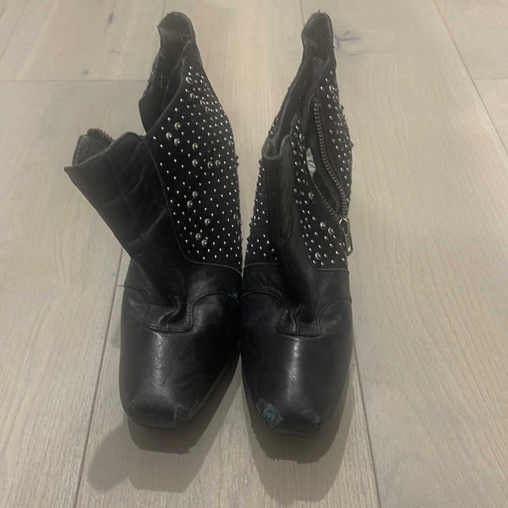 Sam Edelman wedge booties .